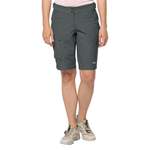 Sportshorts von Jack Wolfskin, in der Farbe Grau, aus Polyester, andere Perspektive, Vorschaubild