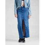 Maxirock von Calvin Klein Jeans, in der Farbe Blau, aus Baumwolle, andere Perspektive, Vorschaubild