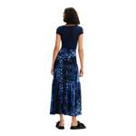 Kleid von Desigual, in der Farbe Blau, aus Stoff, andere Perspektive, Vorschaubild