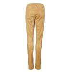 Lederhose von Maze, in der Farbe Gold, aus Leder, andere Perspektive, Vorschaubild