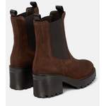 Chelsea-Boot von Hogan, in der Farbe Braun, andere Perspektive, Vorschaubild