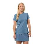 Funktionsshirt von Jack Wolfskin, in der Farbe Blau, aus Polyester, andere Perspektive, Vorschaubild