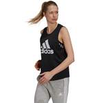 Tanktop von adidas Sportswear, in der Farbe Schwarz, aus Baumwolle, andere Perspektive, Vorschaubild