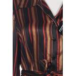 Klassische Bluse von Madeleine, in der Farbe Braun, aus Seide, andere Perspektive, Vorschaubild