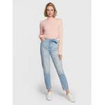 Rollkragenpullover von Calvin Klein Jeans, in der Farbe Rosa, andere Perspektive, Vorschaubild