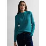 Rollkragenpullover von cecil, in der Farbe Blau, andere Perspektive, Vorschaubild