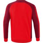 Sweatshirt von erima, in der Farbe Rot, aus Polyester, andere Perspektive, Vorschaubild