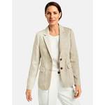 Jackenblazer von Gerry Weber, in der Farbe Beige, aus Leinen, andere Perspektive, Vorschaubild