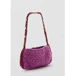 Sonstige Handtasche von MANGO, in der Farbe Lila, aus Polyester, andere Perspektive, Vorschaubild