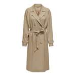 Trenchcoat von JDY, in der Farbe Beige, aus Polyester, andere Perspektive, Vorschaubild