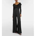 Jumpsuit von Diane von Furstenberg, in der Farbe Schwarz, aus Modal, andere Perspektive, Vorschaubild