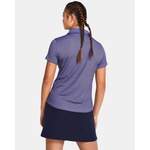 Poloshirt von Under Armour, in der Farbe Lila, andere Perspektive, Vorschaubild