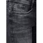 Gerade Jeans von Street One, in der Farbe Grau, aus Polyester, andere Perspektive, Vorschaubild