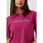 T-Shirt von Harper & Yve, in der Farbe Lila, andere Perspektive, Vorschaubild