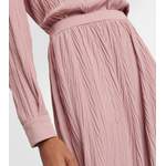 Weite Hose von Max Mara, in der Farbe Rosa, aus Polyester, andere Perspektive, Vorschaubild