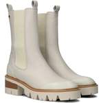 Chelsea-Boot von Notre-V, in der Farbe Beige, aus Leder, andere Perspektive, Vorschaubild