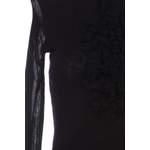 Klassische Bluse von MARC AUREL, in der Farbe Schwarz, andere Perspektive, Vorschaubild
