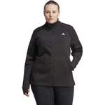 Trainingsjacke von Adidas, in der Farbe Schwarz, aus Polyester, andere Perspektive, Vorschaubild