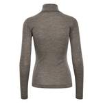 Rollkragenpullover von InWear, in der Farbe Braun, aus Wolle, andere Perspektive, Vorschaubild