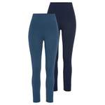 Sportleggings von Vivance Active, in der Farbe Blau, aus Polyester, andere Perspektive, Vorschaubild