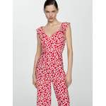 Jumpsuit von Mango, in der Farbe Weiss, andere Perspektive, Vorschaubild