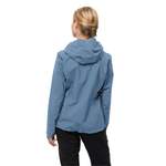 Regenjacke von Jack Wolfskin, in der Farbe Blau, andere Perspektive, Vorschaubild