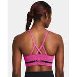 Sport-BH von Under Armour, in der Farbe Rosa, andere Perspektive, Vorschaubild