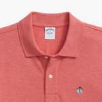 Poloshirt von Brooks Brothers, in der Farbe Rot, aus Baumwolle, andere Perspektive, Vorschaubild