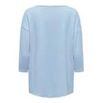 Shirt von Only, in der Farbe Blau, aus Polyester, andere Perspektive, Vorschaubild