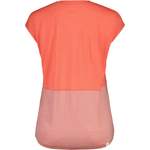 T-Shirt von Maloja, in der Farbe Orange, aus Viskose, andere Perspektive, Vorschaubild