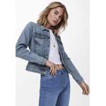 Jeansjacke von Only, in der Farbe Blau, aus Polyester, andere Perspektive, Vorschaubild