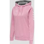 Sweatshirt von Hummel, in der Farbe Rosa, aus Polyester, andere Perspektive, Vorschaubild