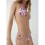 Bikini von MANGO, in der Farbe Rosa, aus Polyester, andere Perspektive, Vorschaubild