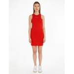 Jerseykleid von Tommy Jeans, in der Farbe Rot, aus Polyester, andere Perspektive, Vorschaubild