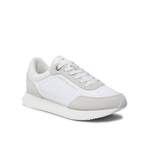 Plateau Sneaker von Tommy Hilfiger, in der Farbe Weiss, aus Textil, andere Perspektive, Vorschaubild