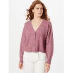 Strickjacke von Vero Moda, in der Farbe Rosa, aus Polyester, andere Perspektive, Vorschaubild