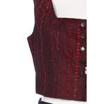 Klassische Bluse von Steinbock, in der Farbe Rot, aus Baumwolle, andere Perspektive, Vorschaubild