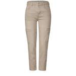 Jeans von Street One, in der Farbe Beige, andere Perspektive, Vorschaubild