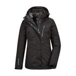 Outdoorjacke von Killtec, in der Farbe Schwarz, aus Fell, andere Perspektive, Vorschaubild