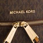 Cityrucksack von MICHAEL Michael Kors, in der Farbe Braun, aus Kunstleder, andere Perspektive, Vorschaubild