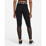 Sportleggings von Nike, in der Farbe Schwarz, aus Stoff, andere Perspektive, Vorschaubild