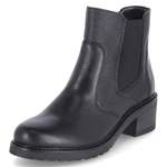 Chelsea-Boot von Remonte, in der Farbe Schwarz, aus Leder, andere Perspektive, Vorschaubild