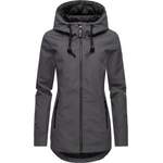 Outdoorjacke von Ragwear, in der Farbe Grau, andere Perspektive, Vorschaubild