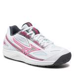 Tennisschuhe von Mizuno, in der Farbe Weiss, andere Perspektive, Vorschaubild