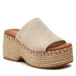 Pantolette von TOMS, in der Farbe Beige, aus Kunststoff, andere Perspektive, Vorschaubild