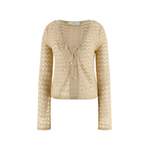 Strickjacke von Guess, in der Farbe Gold, aus Polyester, Vorschaubild