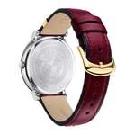 Damen-Armbanduhr von Versace, in der Farbe Rot, aus Edelstahl, andere Perspektive, Vorschaubild