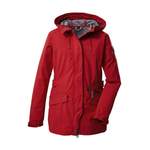 Softshelljacke von G.I.G.A. DX by killtec, in der Farbe Rot, aus Polyester, andere Perspektive, Vorschaubild