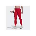 Sportleggings von adidas performance, in der Farbe Rot, aus Polyester, andere Perspektive, Vorschaubild