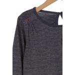 Langarmshirt von Alife & Kickin, in der Farbe Blau, aus Baumwolle, andere Perspektive, Vorschaubild